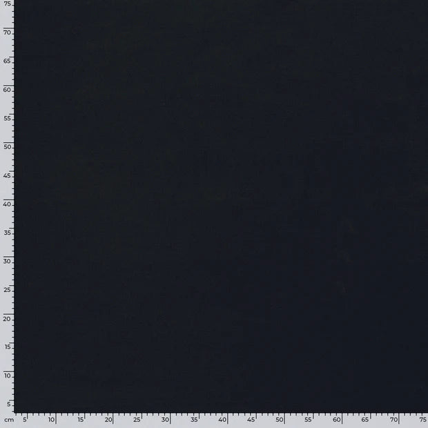 JERSEY DE COTON UNI bleu marine