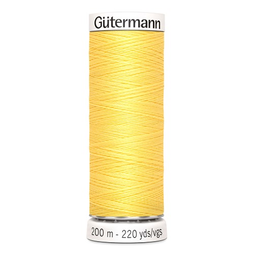 FIL POLYESTER GUTERMANN 200m jaune-852
