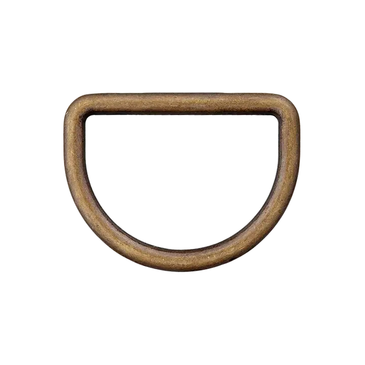DEMI LUNE METAL Bronze 25mm