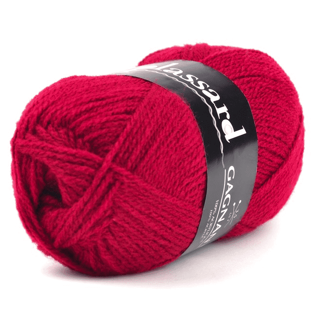 LAINE GAGNANTE PLASSARD Rouge-917