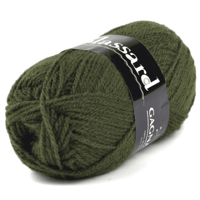 LAINE GAGNANTE PLASSARD Kaki-927