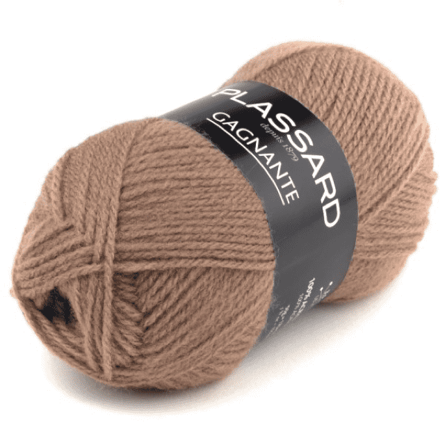 LAINE GAGNANTE PLASSARD Marron-954