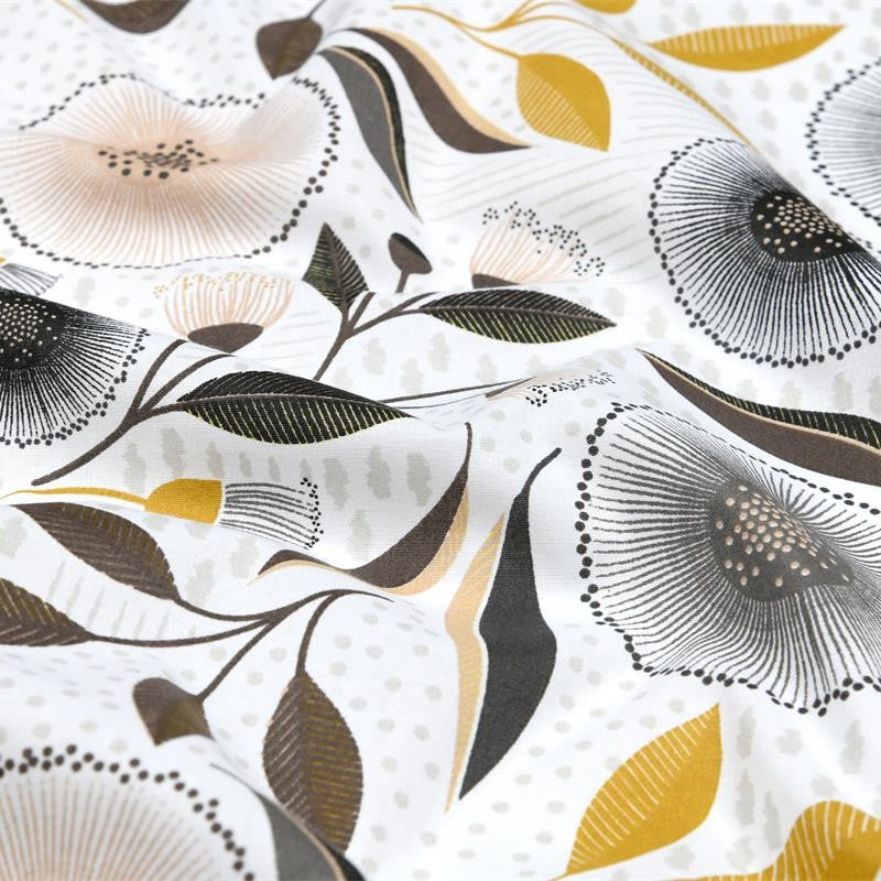 ENDUIT IMPRIME Graphique Noir et Doré Héléna