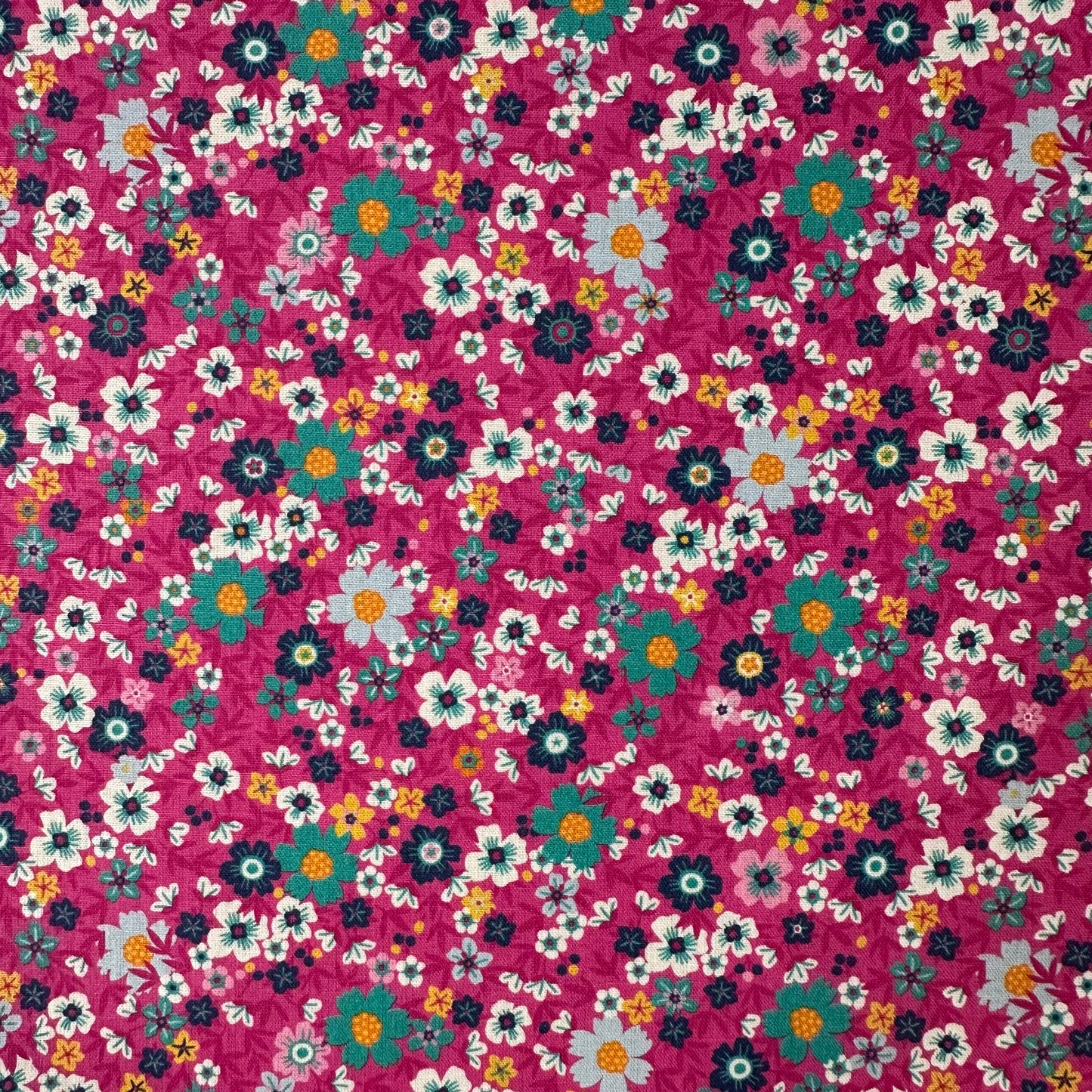 COTON IMPRIME fleurs