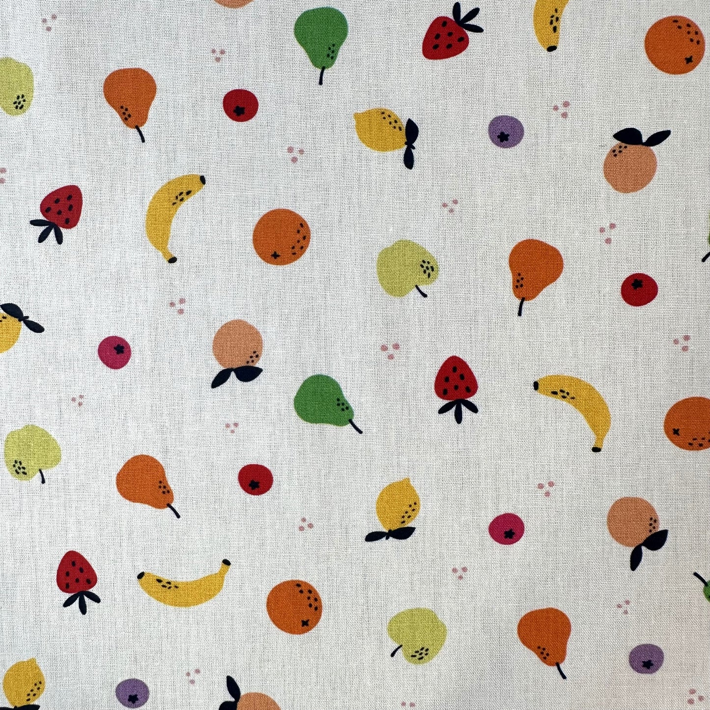 COTON MOTIF fruits