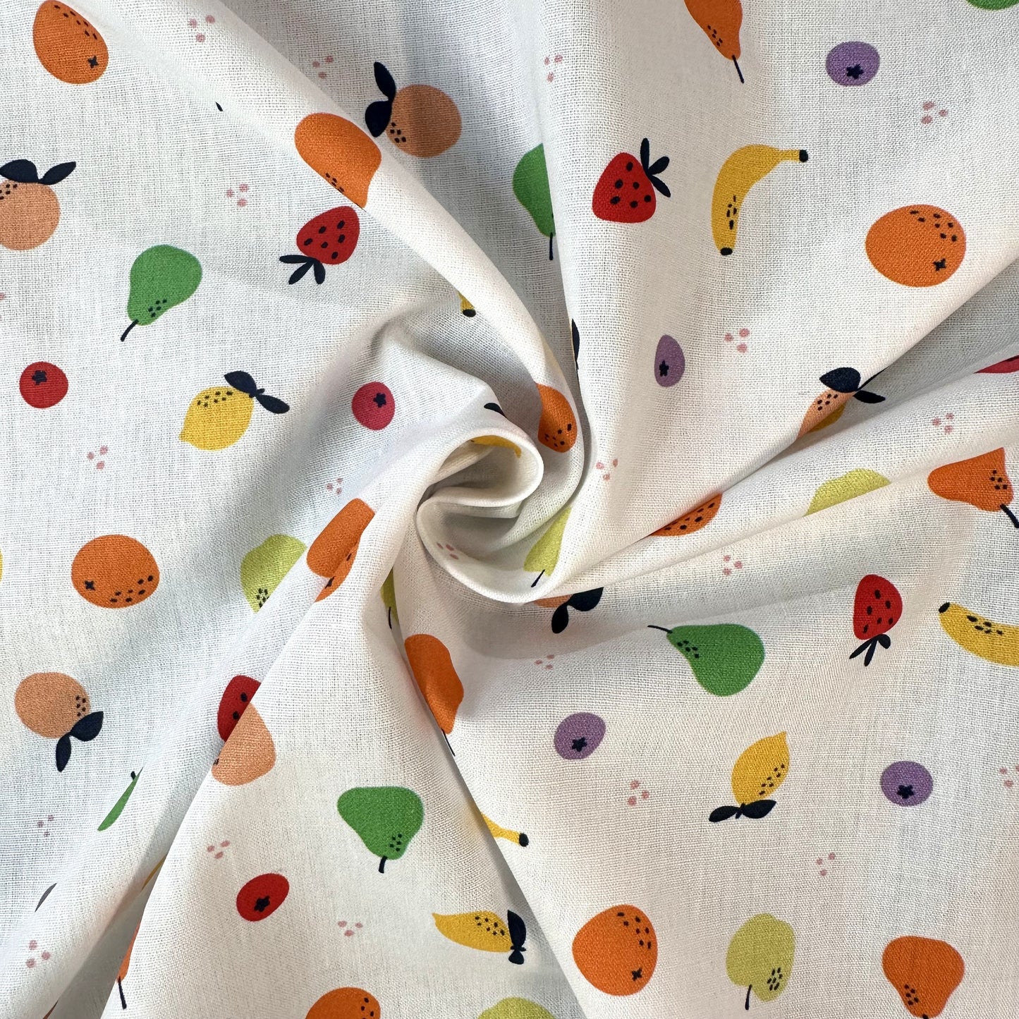COTON MOTIF fruits