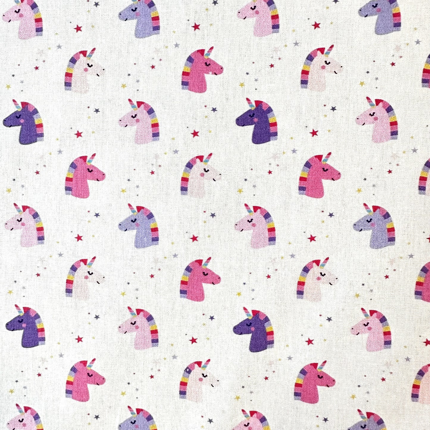 COTON IMPRIME licorne