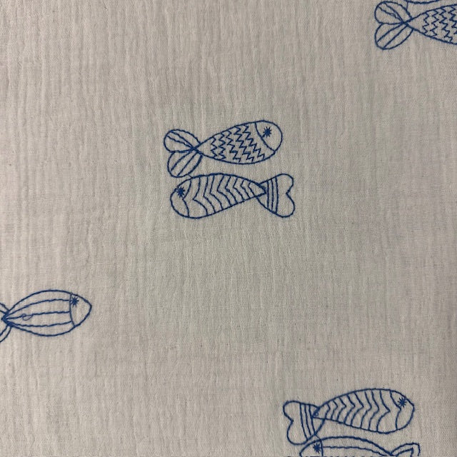 DOUBLE GAZE BRODEE Poissons