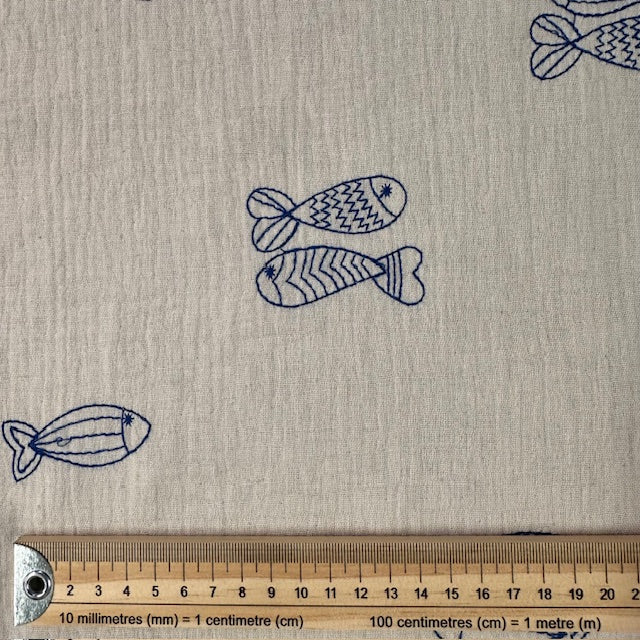 DOUBLE GAZE BRODEE Poissons