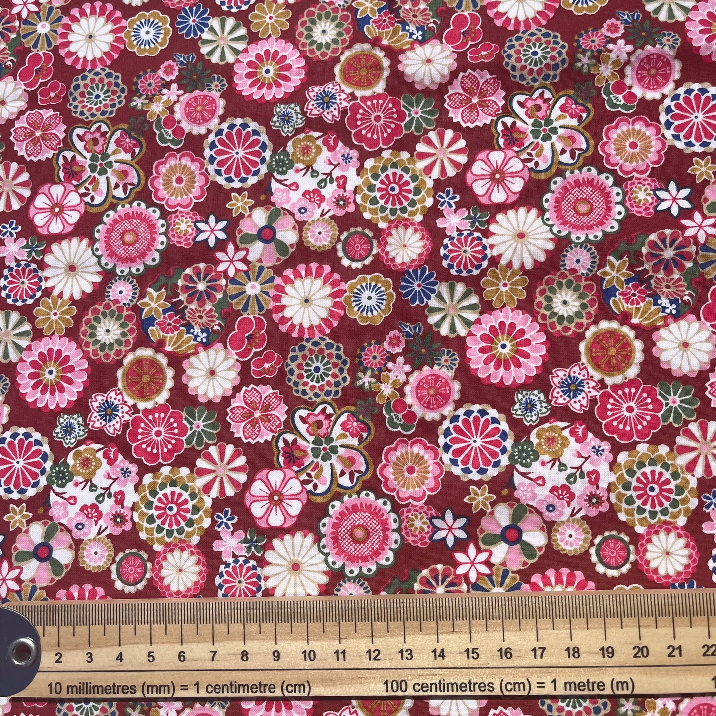 COTON IMPRIME fleurs