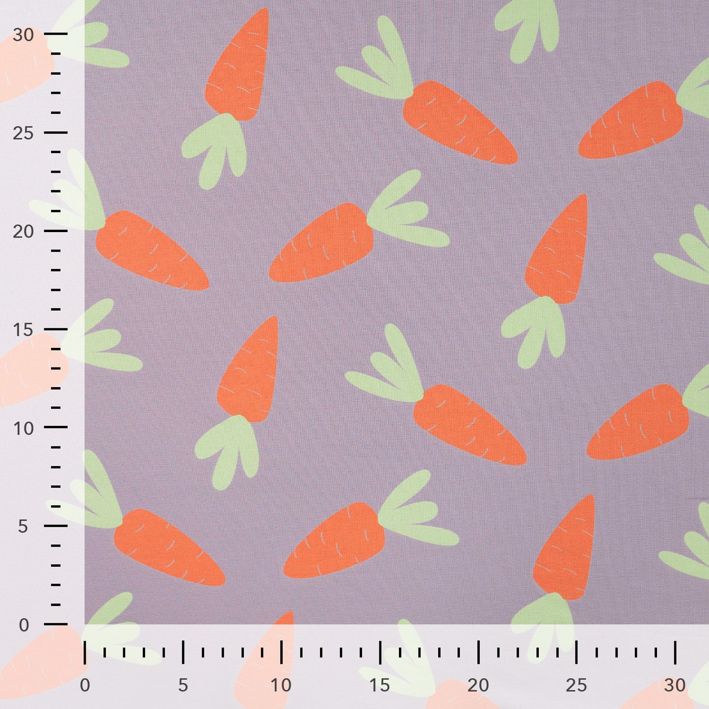 SWEAT FRENCH TERRY MOTIF QJUTIE carottes Parme