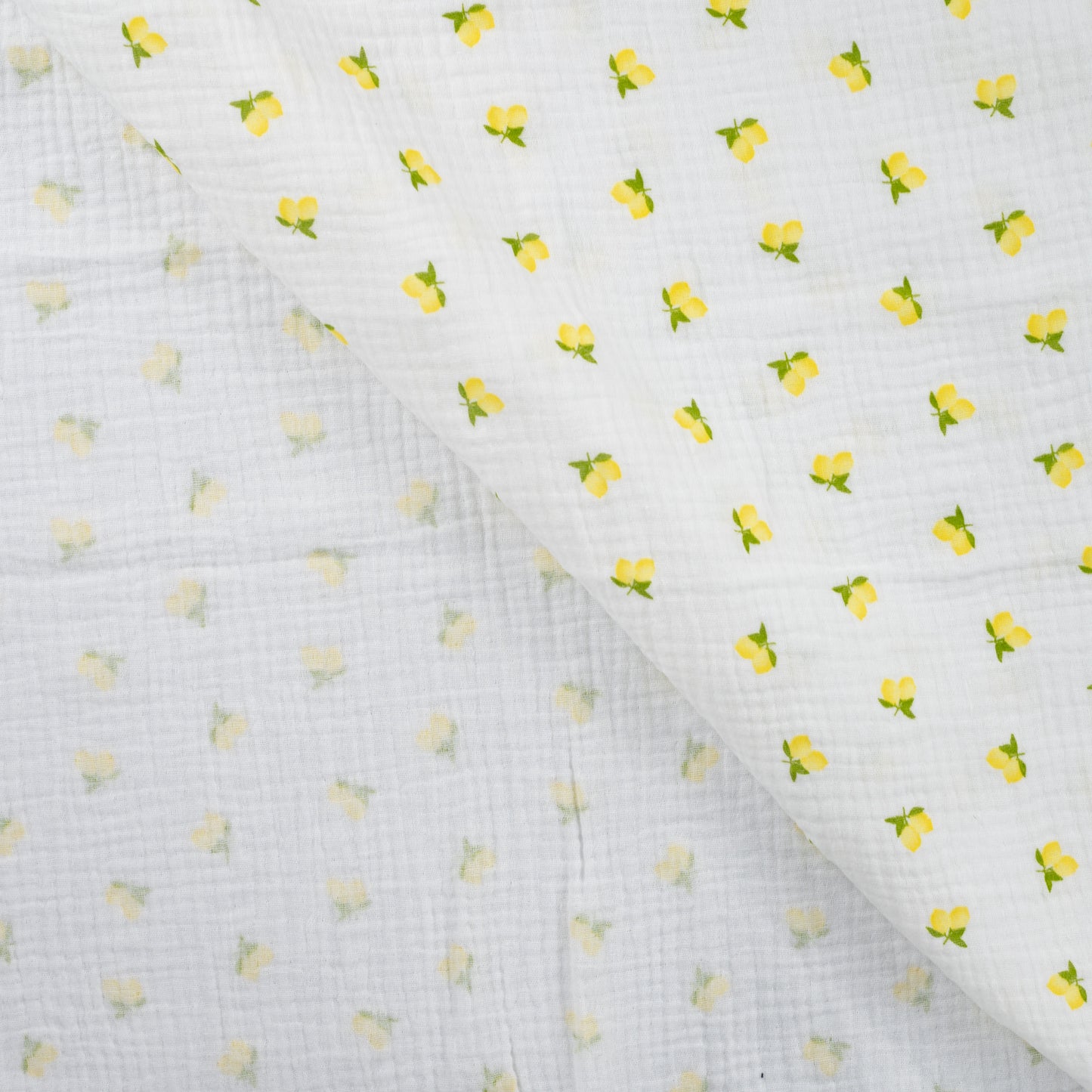 DOUBLE GAZE MOTIF QJUTIE citron