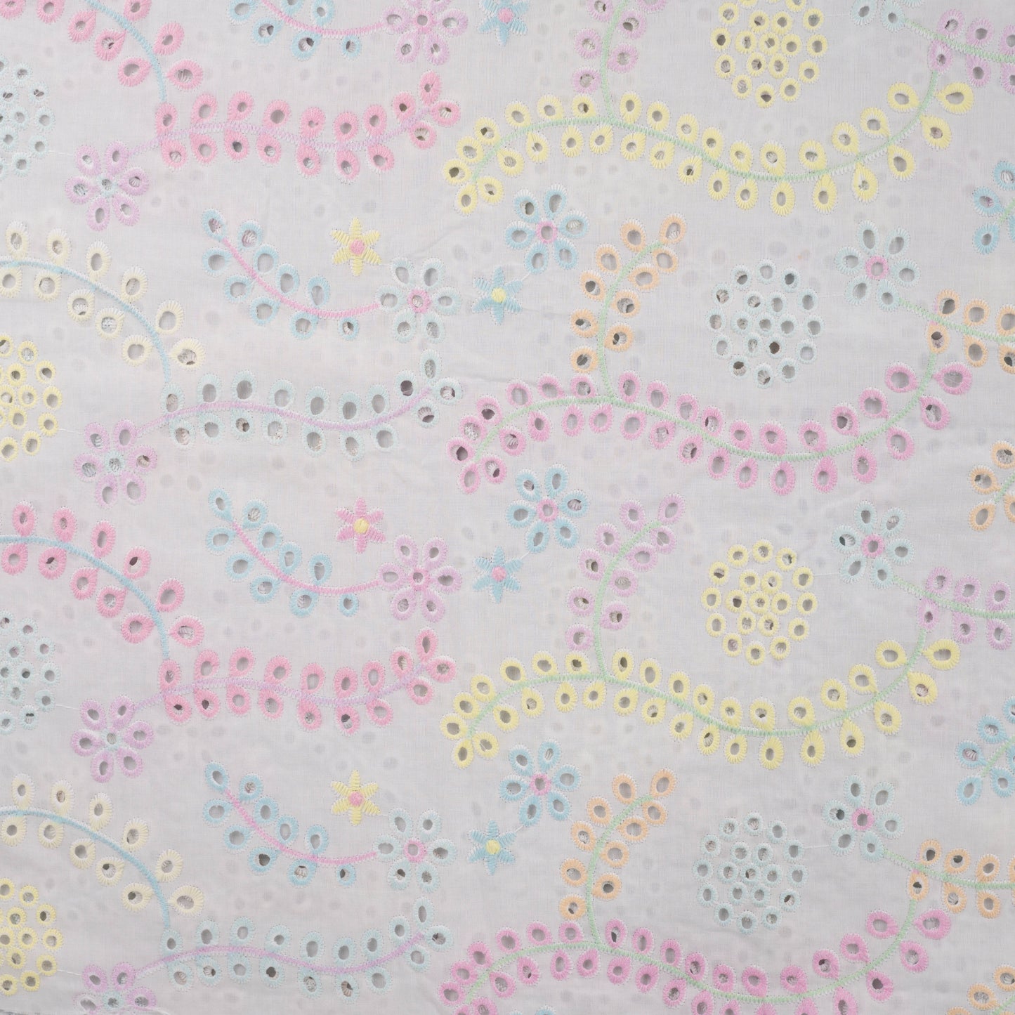 BRODERIE ANGLAISE QJUTIE Colorée