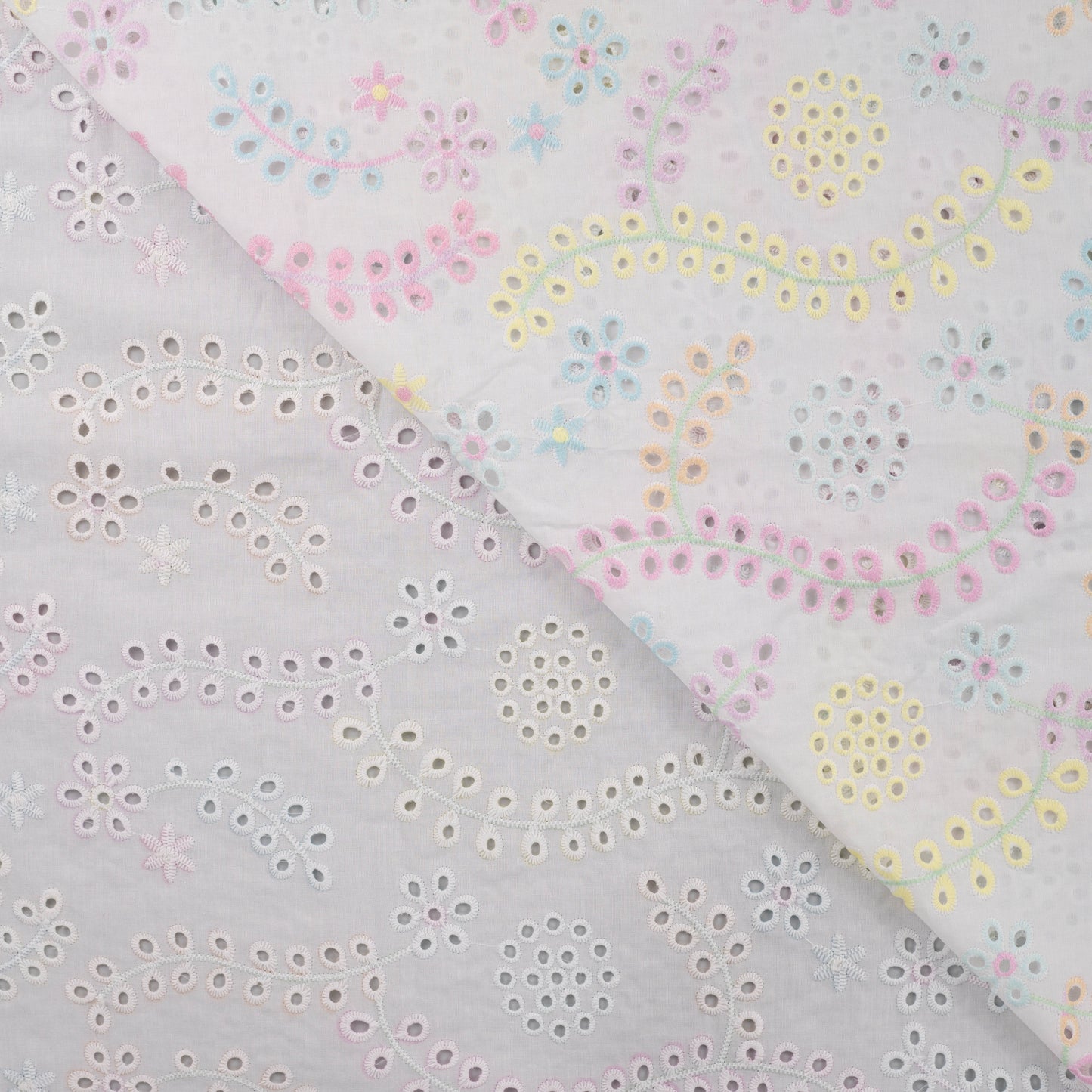 BRODERIE ANGLAISE QJUTIE Colorée