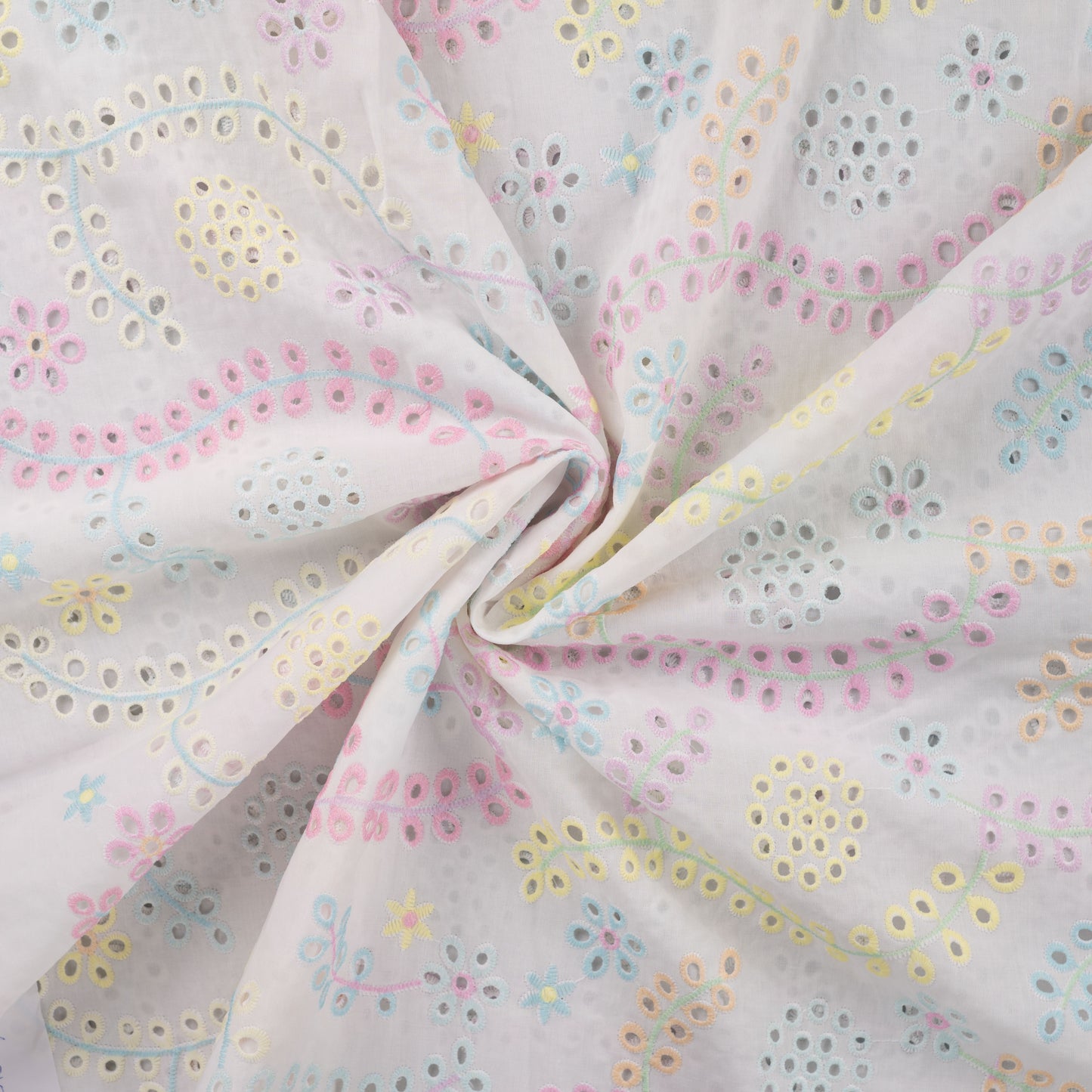BRODERIE ANGLAISE QJUTIE Colorée