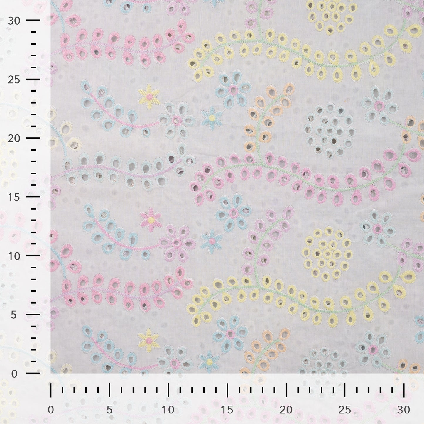 BRODERIE ANGLAISE QJUTIE Colorée
