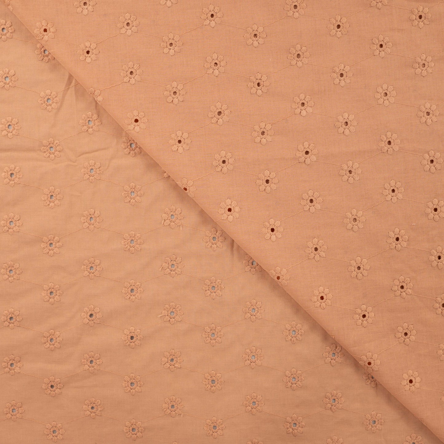 BRODERIE ANGLAISE Saumon QJUTIE