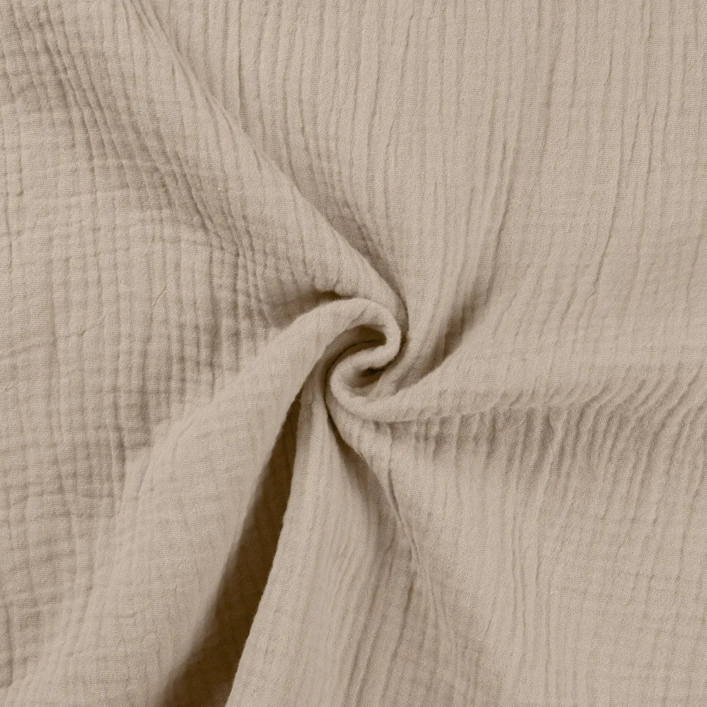 DOUBLE GAZE UNIE Beige Naturel