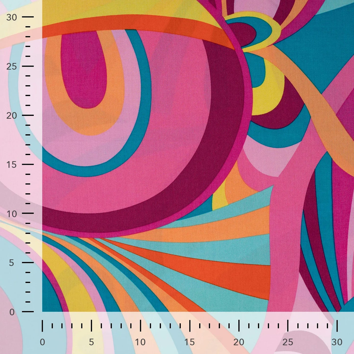 VOILE DE COTON IMPRIME Graphique