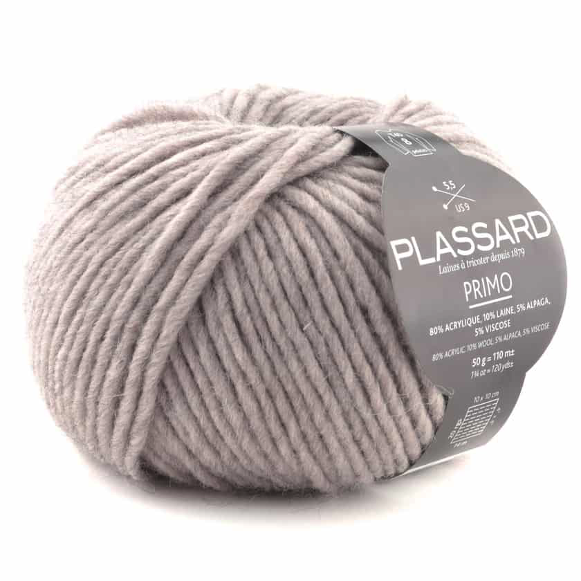 LAINE PRIMO PLASSARD Gris Beige-80