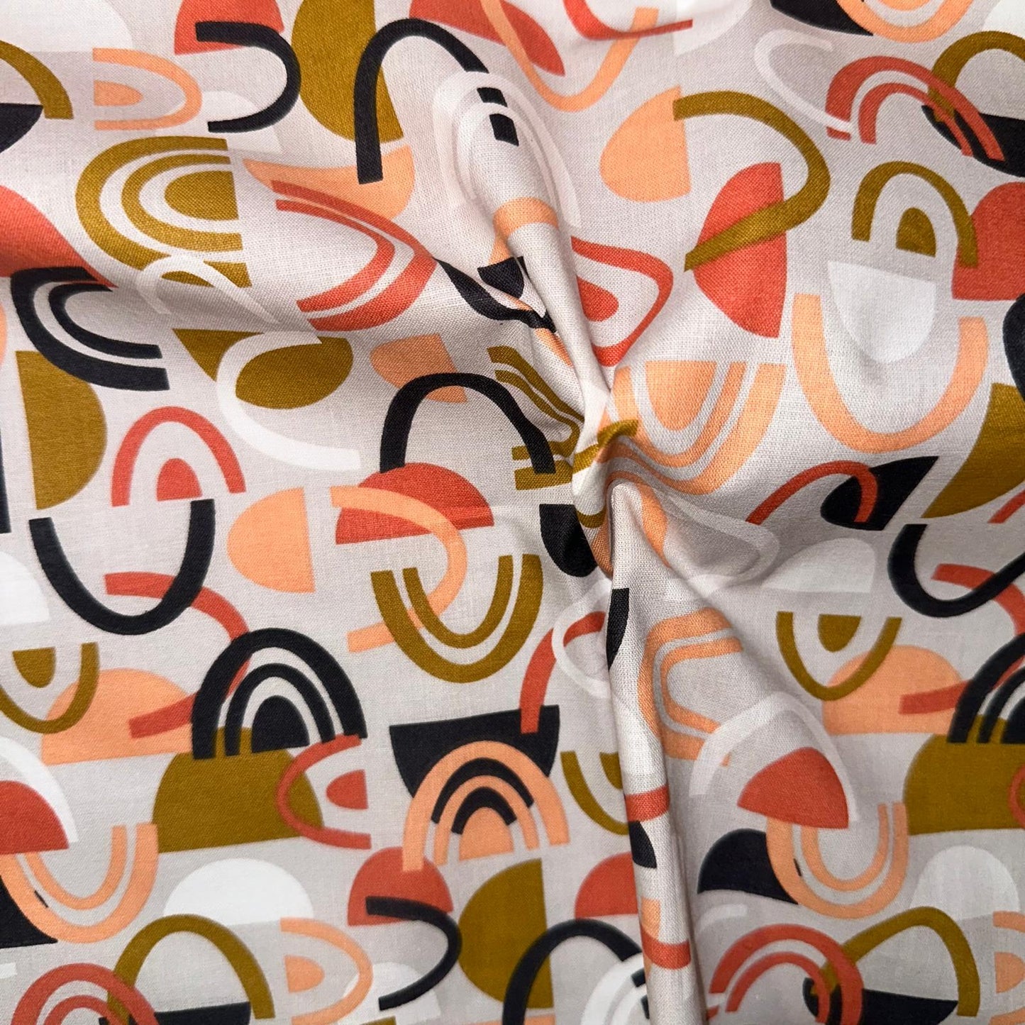 COTON IMPRIME Graphique Orangé