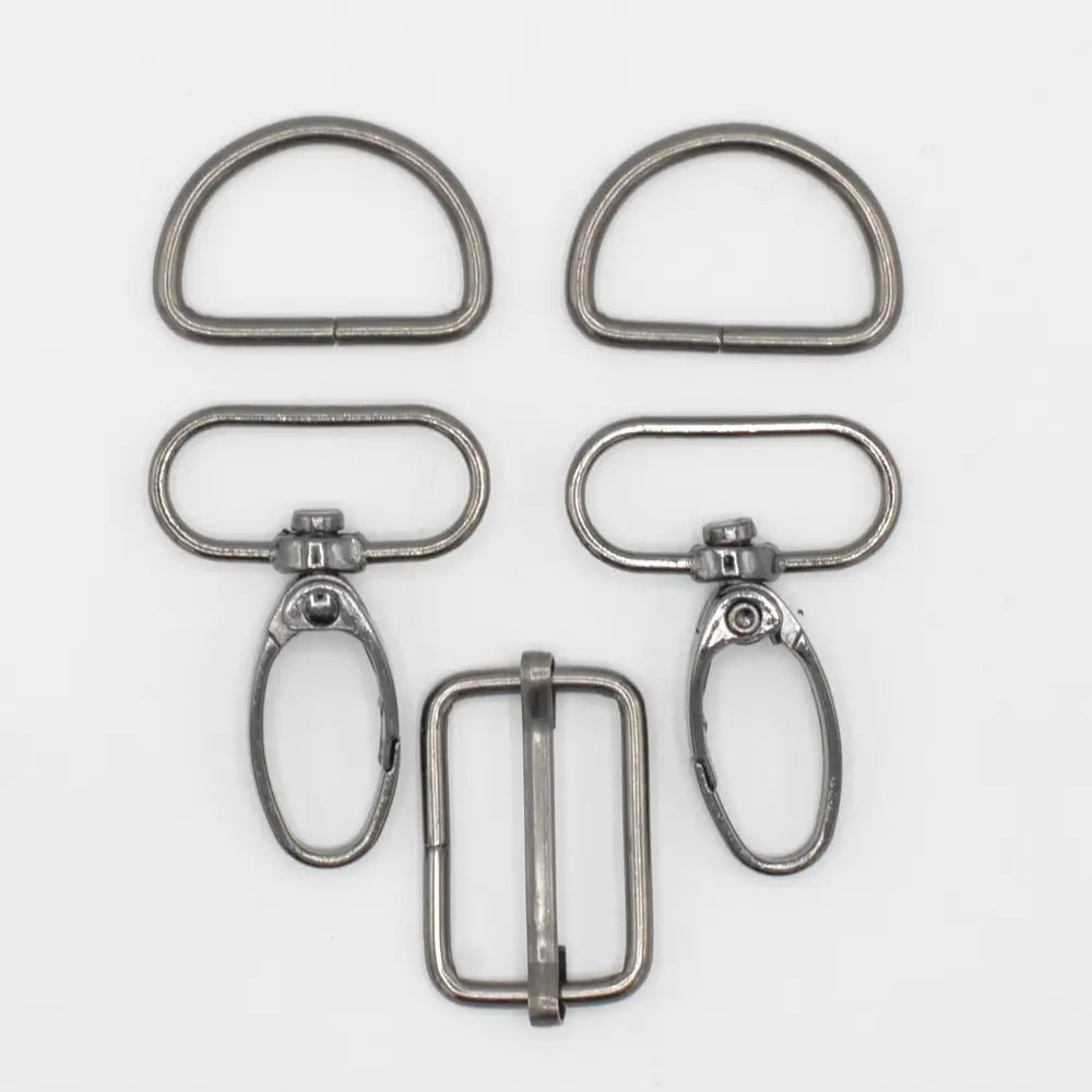 PACK ACCESSOIRES METAL argent vieilli 30mm