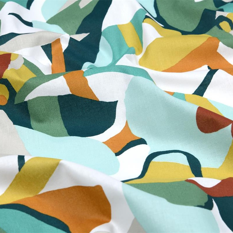 ENDUIT IMPRIME Graphique Bleu et Vert Gabriela