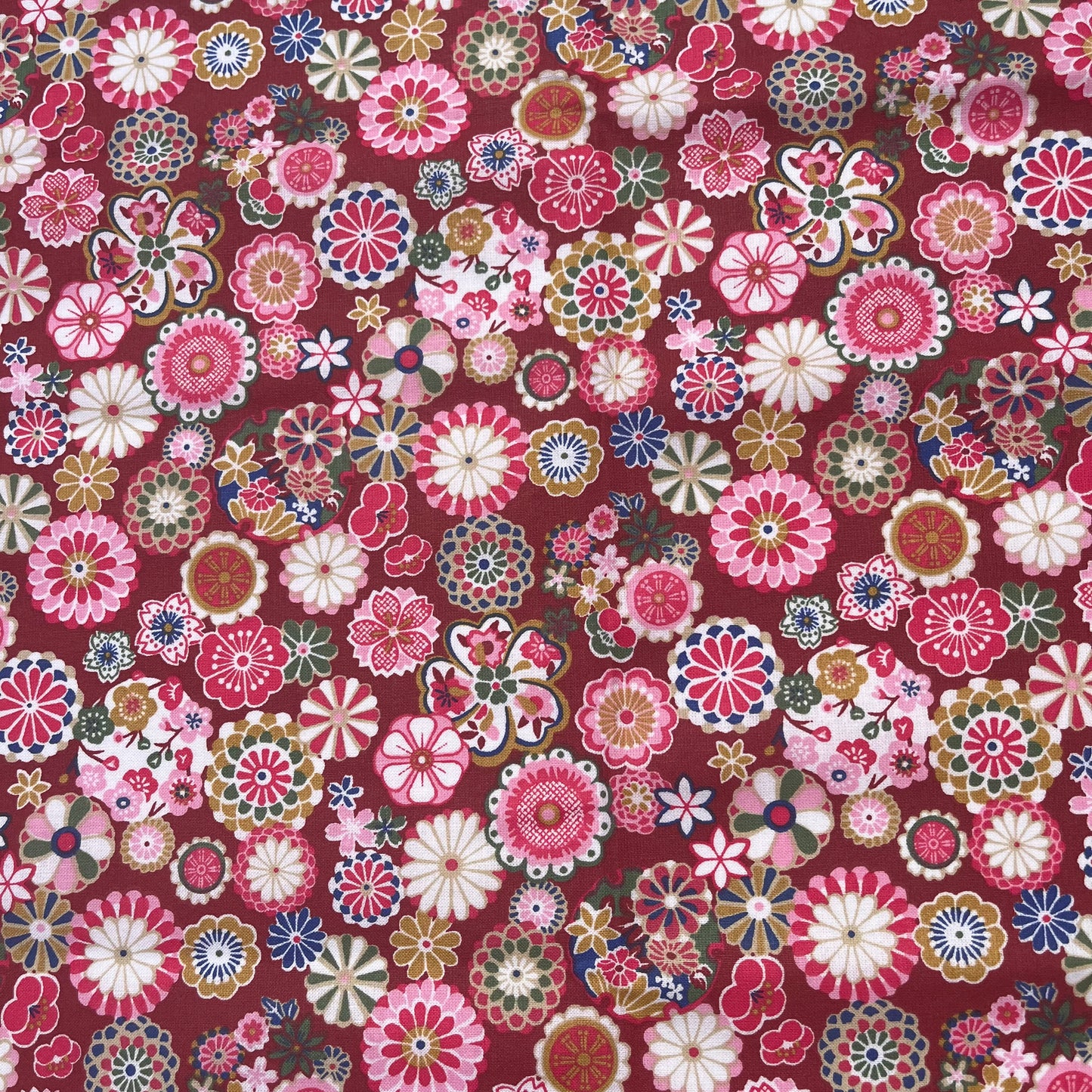 COTON IMPRIME fleurs