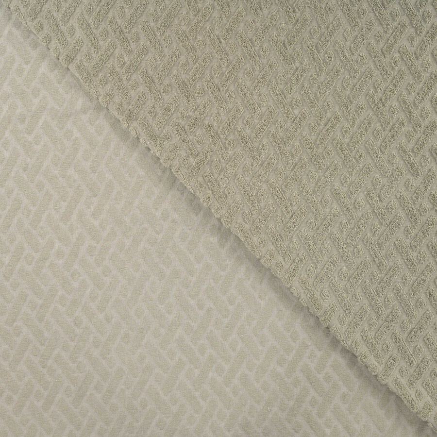 EPONGE COTON JACQUARD QJUTIE Kaki