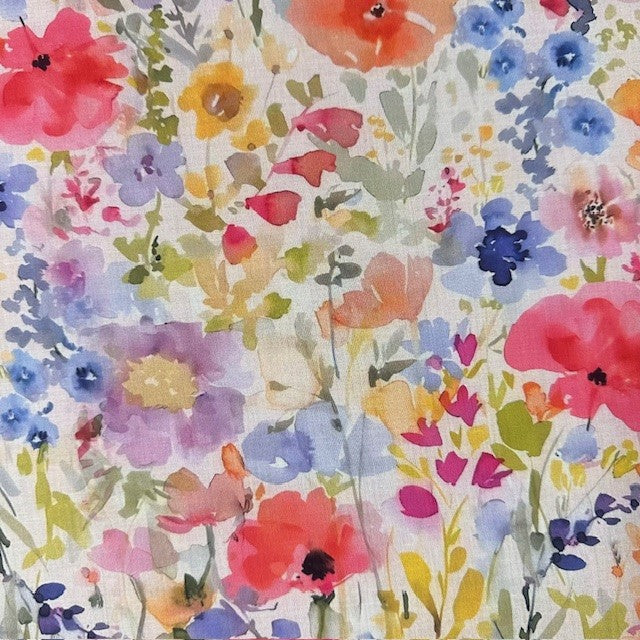 VOILE DE COTON IMPRIME Fleurs