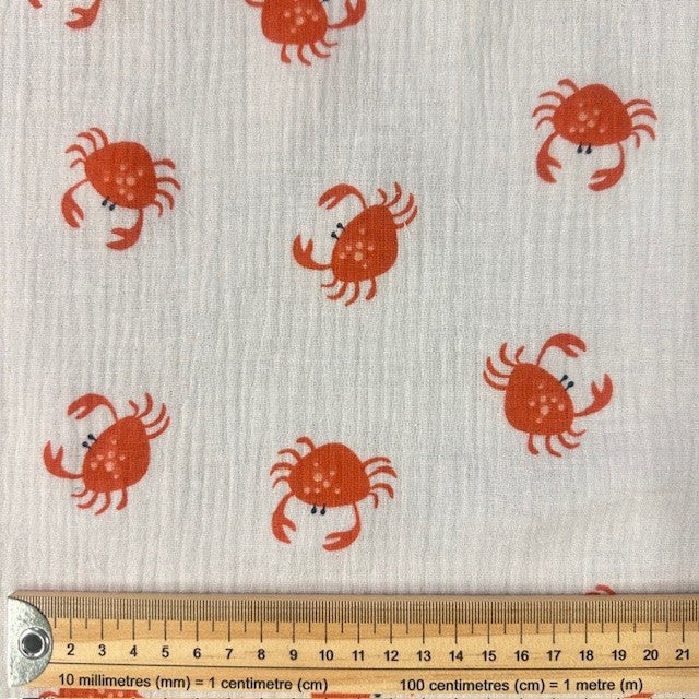 DOUBLE GAZE Crabe Terracotta
