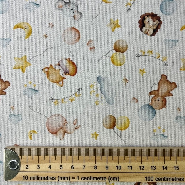 PIQUE DE COTON IMPRIME Nounours