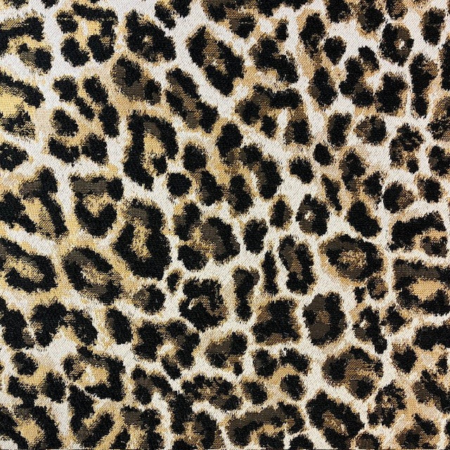 JACQUARD DECO IMPRIME Léopard