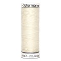 FIL POLYESTER GUTERMANN 200m ECRU-001