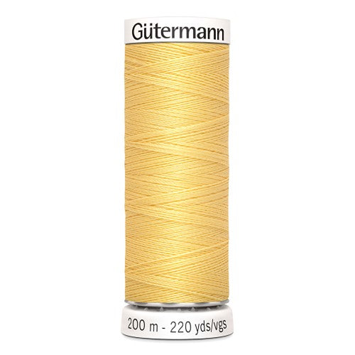 FIL POLYESTER GUTERMANN 200m JAUNE-007