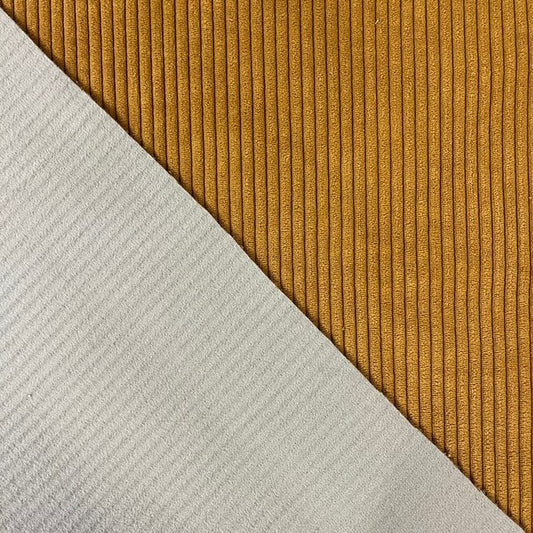 VELOURS PETITES COTES Moutarde