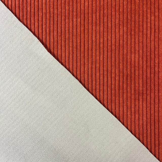 VELOURS PETITES COTES Terracotta