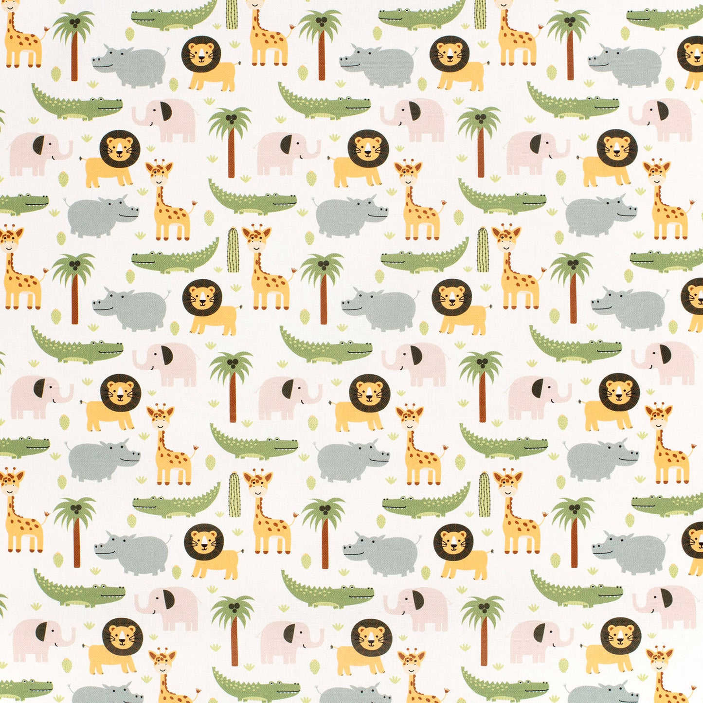 TOILE DECO IMPRIME Animaux de la savane