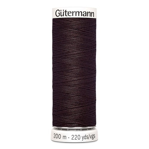 FIL POLYESTER GUTERMANN 200m MARRON-023