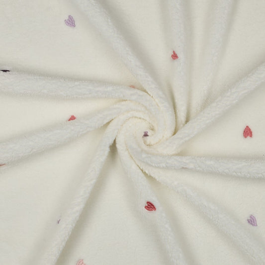 BOUCLETTE BRODEE Coeurs