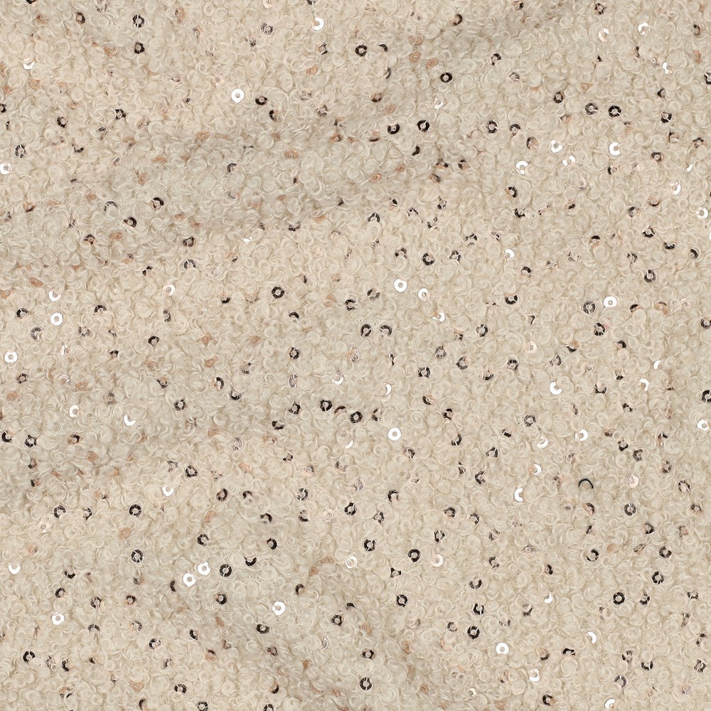 BOUCLETTE SEQUINS uni Ecrue