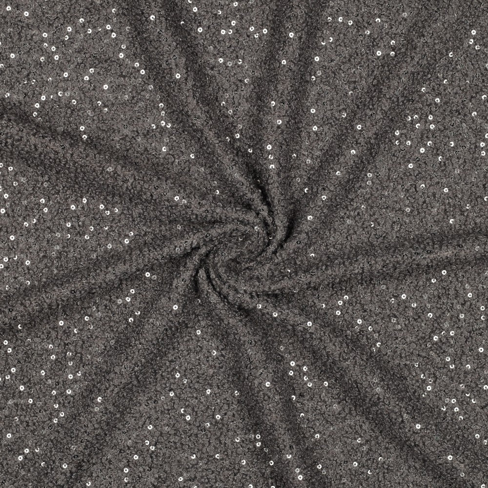 BOUCLETTE SEQUINS uni Gris