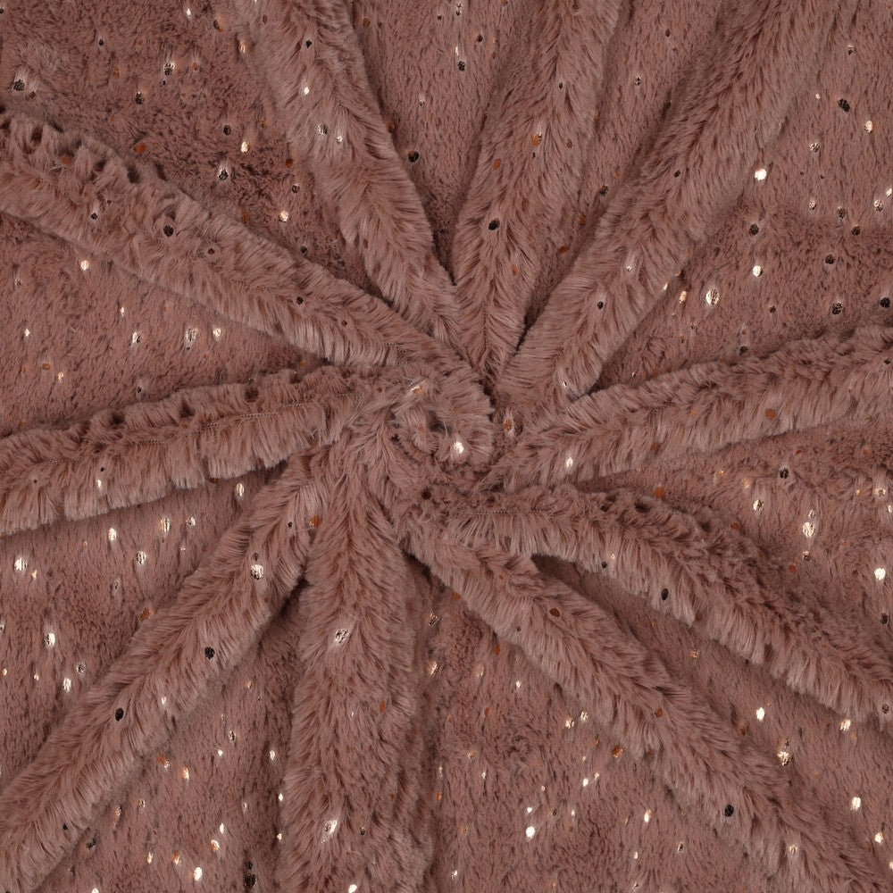 FOURRURE FOIL Rose foncé