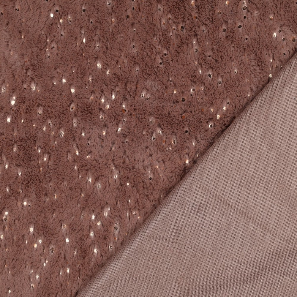 FOURRURE FOIL Rose foncé