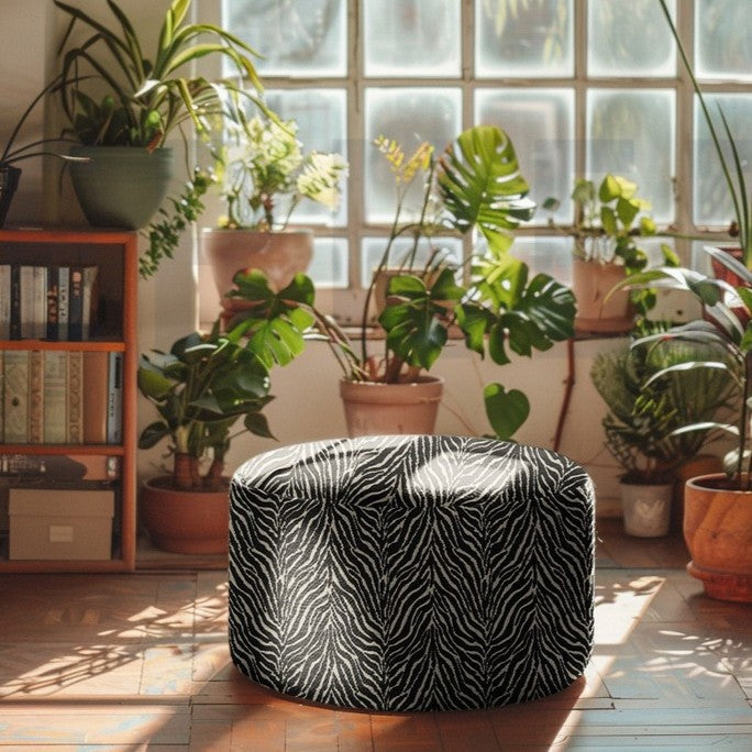 JACQUARD DECO IMPRIME Zèbré
