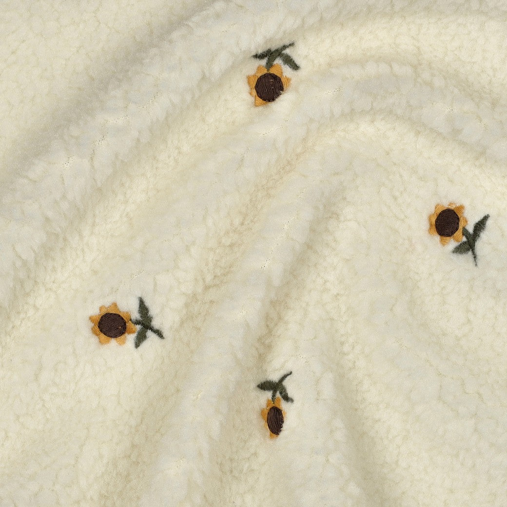 BOUCLETTE BRODEE Tournesol