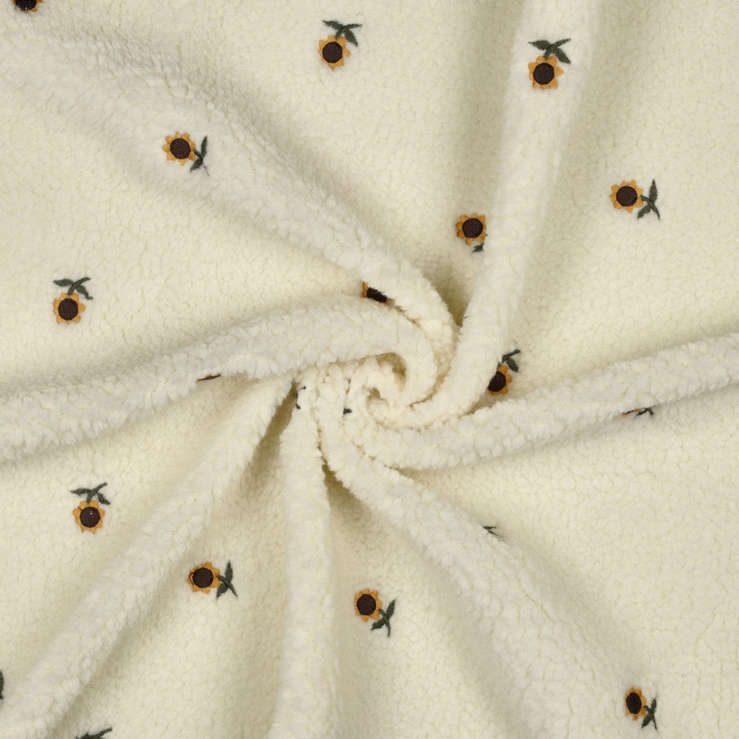 BOUCLETTE BRODEE Tournesol