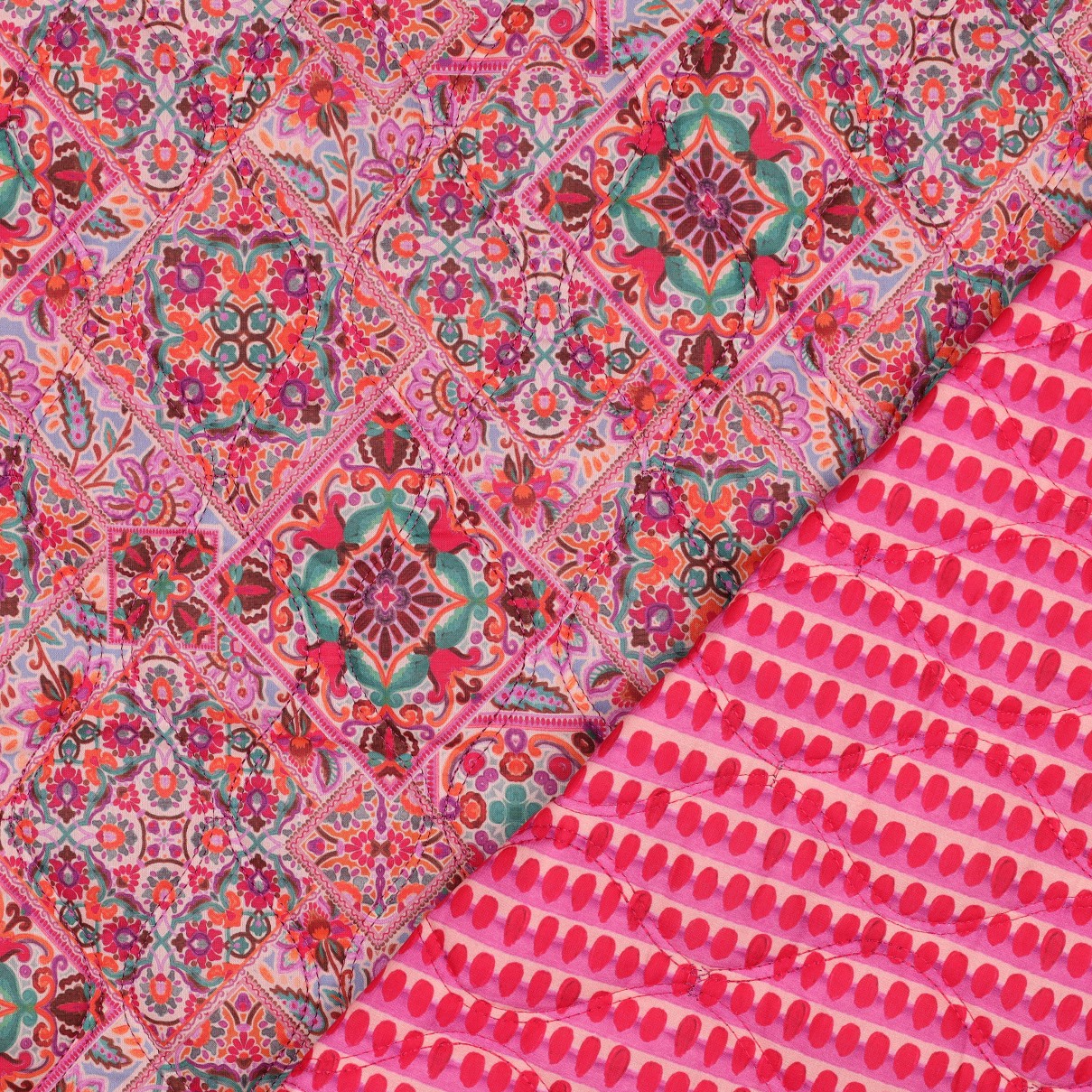 MATELASSE IMPRIME Rose