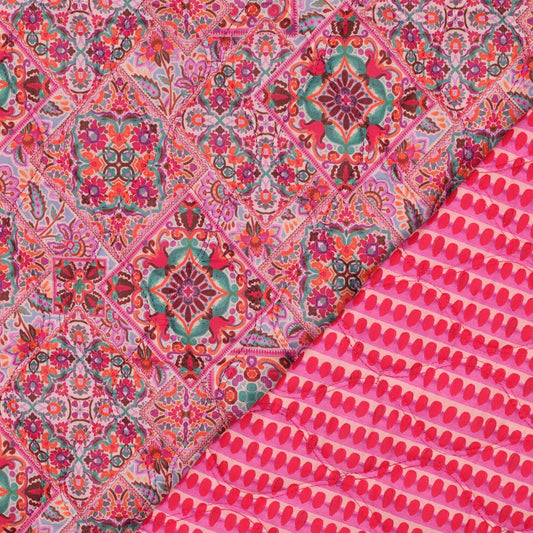MATELASSE IMPRIME Rose