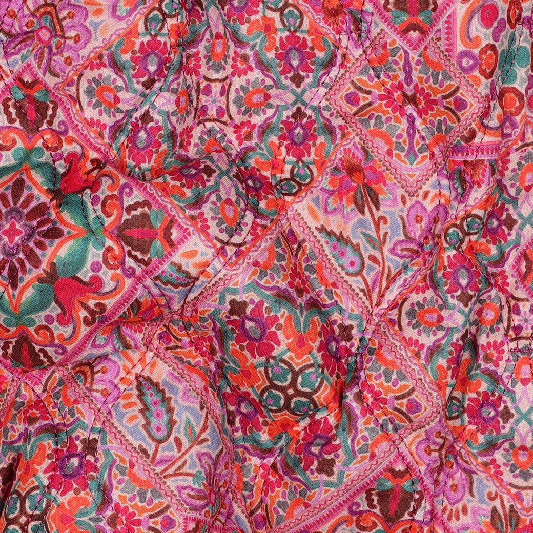 MATELASSE IMPRIME Rose